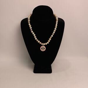 Chanel Multi Color Pearl Necklace